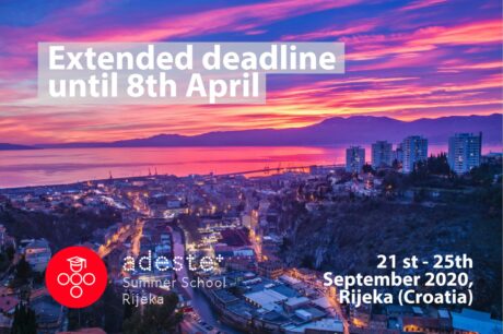 Extended deadline until 8th April