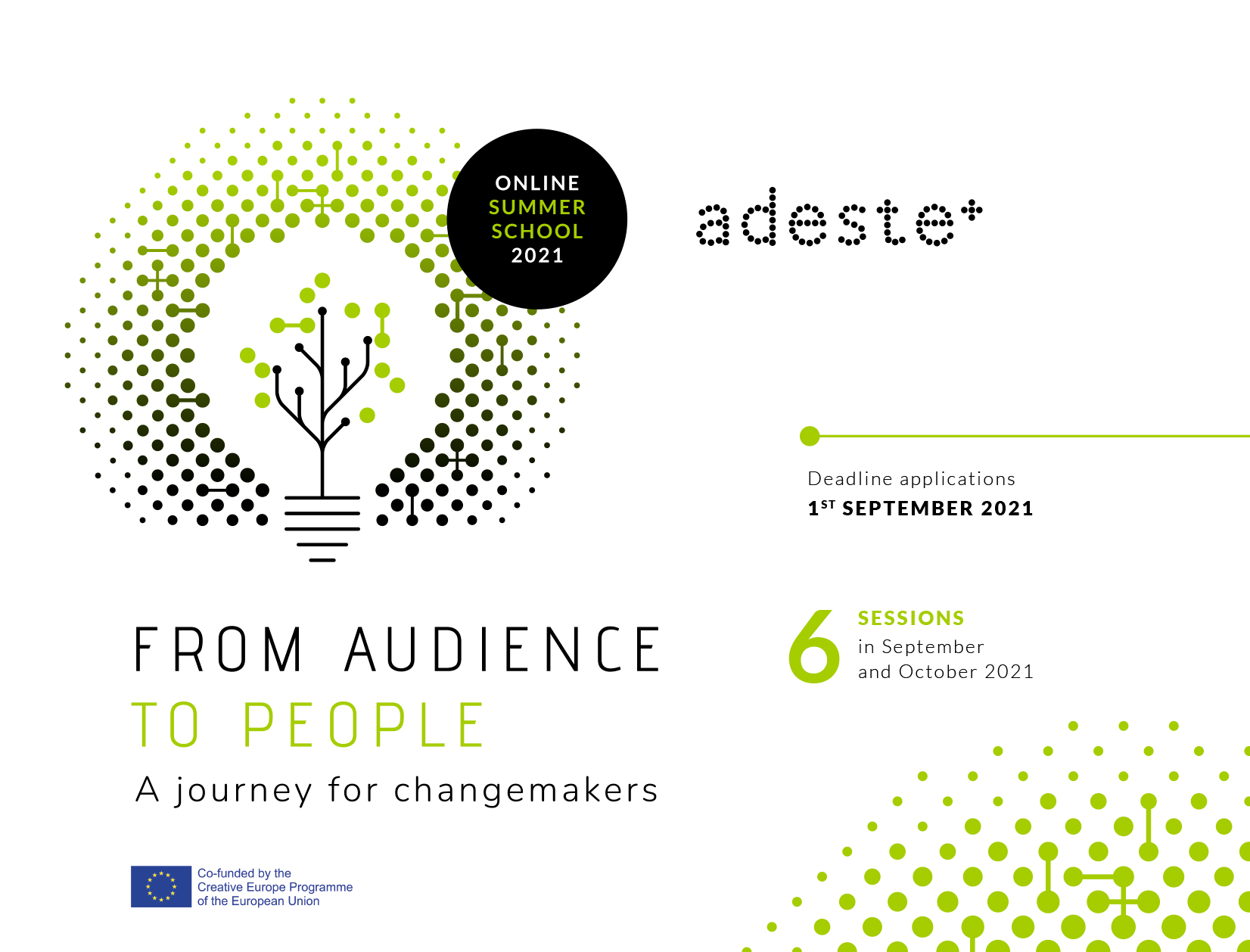 summerschool_banner_1652x1258(1) FROM AUDIENCE TO PEOPLE A journey for changemaker